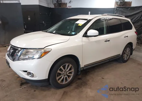 2015 Nissan Pathfinder Sl from USA, damaged, VIN 5N1AR2MM4FC715868